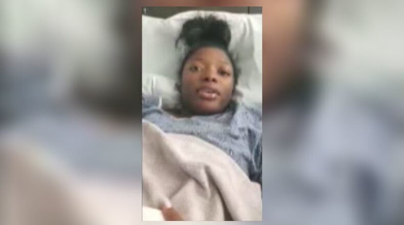 Princess Wolfe was nine months pregnant when she was shot.