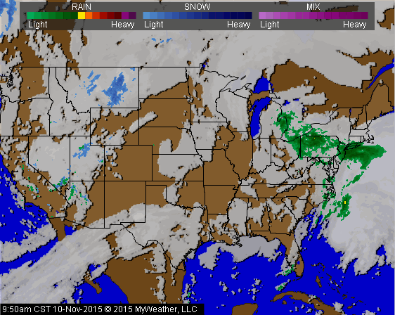 USA Satellite/Radar Loop