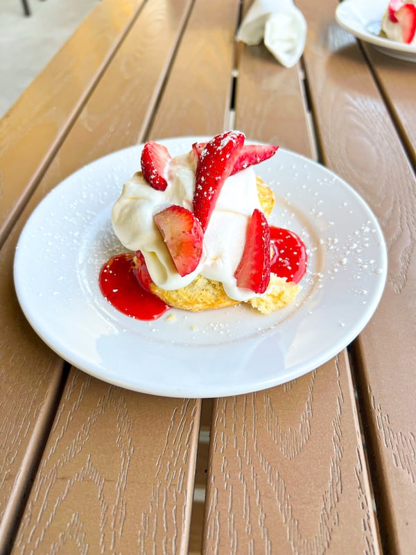Big Bad Breakfast will offer mothers a free strawberry biscuit on Mother's Day. (Courtesy of Big Bad Breakfast)