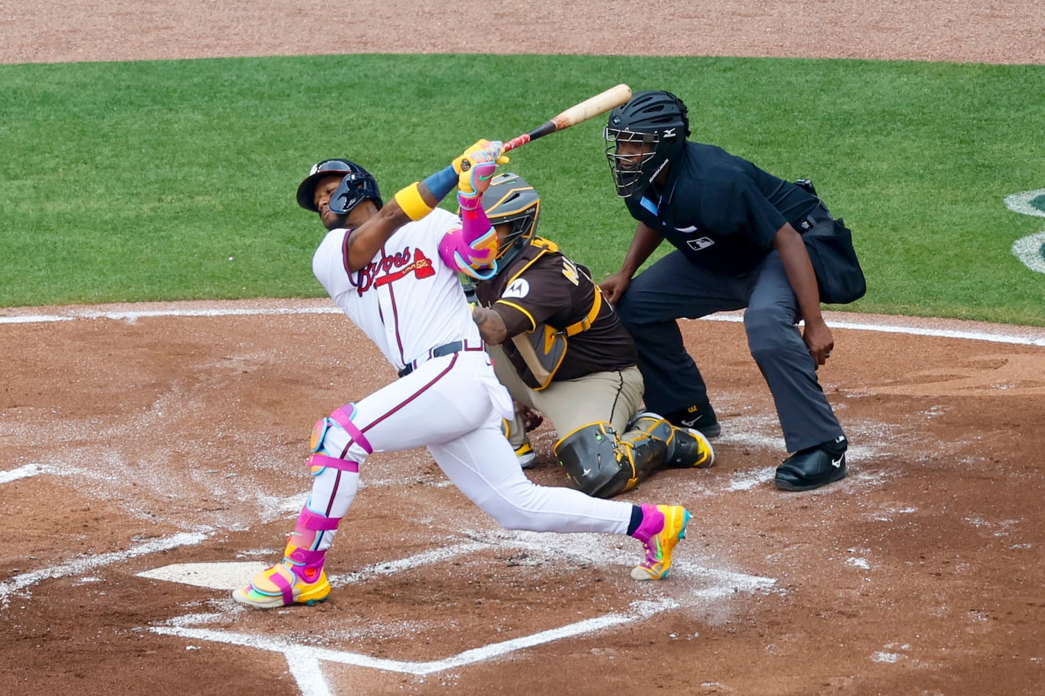 Padres Braves Baseball