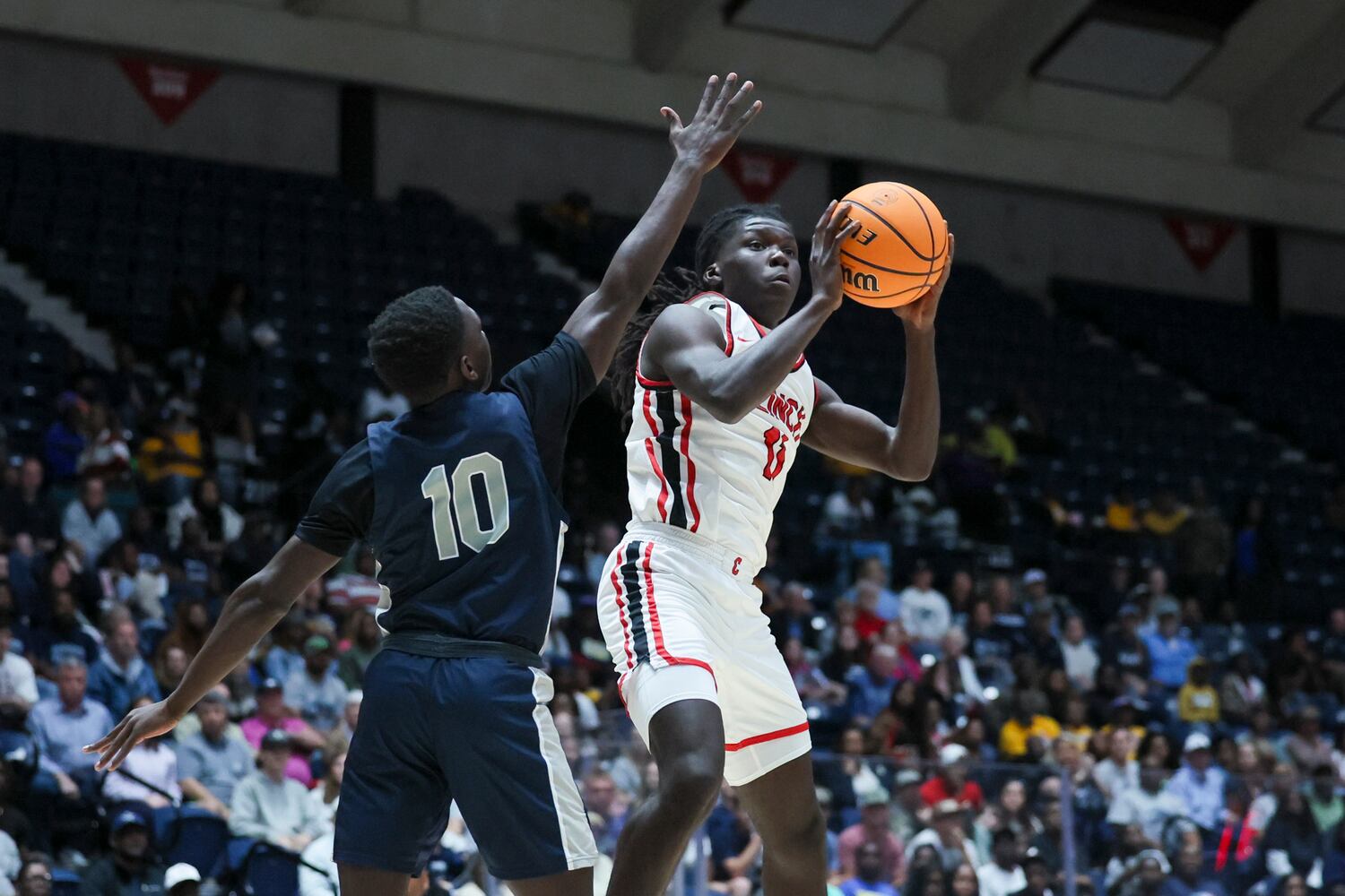 Class A Division 2 Boys State Championship game between Clinch County and Portal