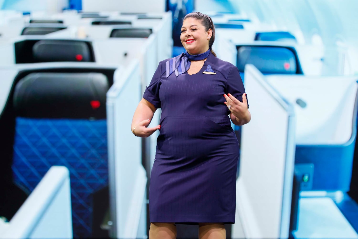 Delta unveils new employee uniform 