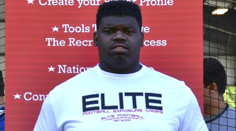 Brandon Adams, a 6-foot-1, 322 pound recruit out of Brentwood, Tenn., previously committed to Vanderbilt.