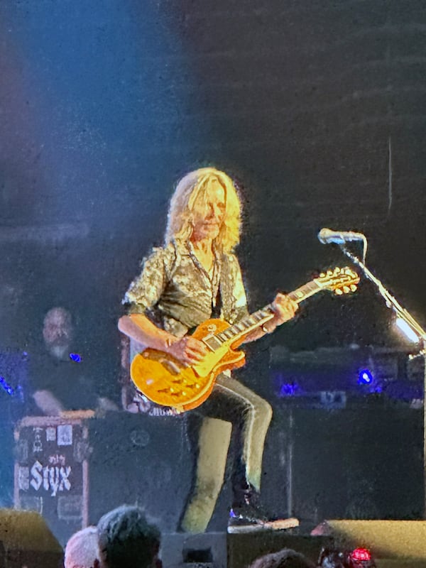 Tommy Shaw has been with Styx since 1976. He and the band recently added "The Best of Times" from 1980 to its set list. (Rodney Ho/AJC)