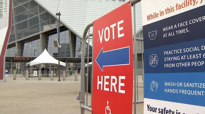 A federal judge has denied a request to immediately stop the challenge of more than 364,000 Georgia voters amid the runoff election that will determine control of the U.S. Senate. But the judge expressed "grave concerns" about the legality of the purges. (AJC FILE PHOTO)