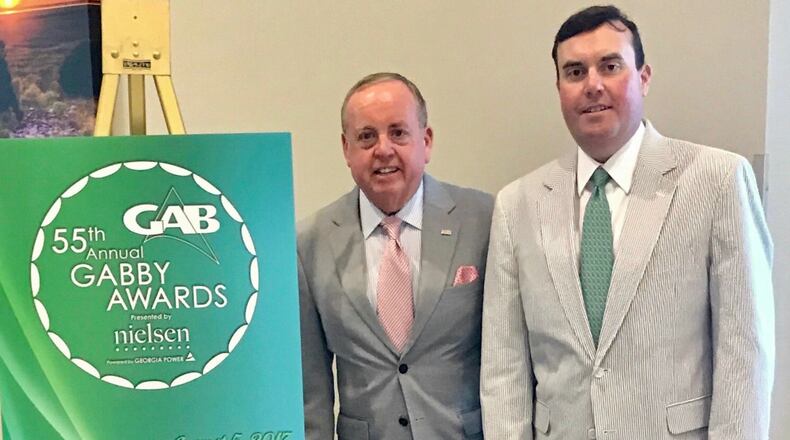 Steve Holman Jr. (right) passed away in January. He is the son of Steve Holman, the long-time radio voice of the Hawks.