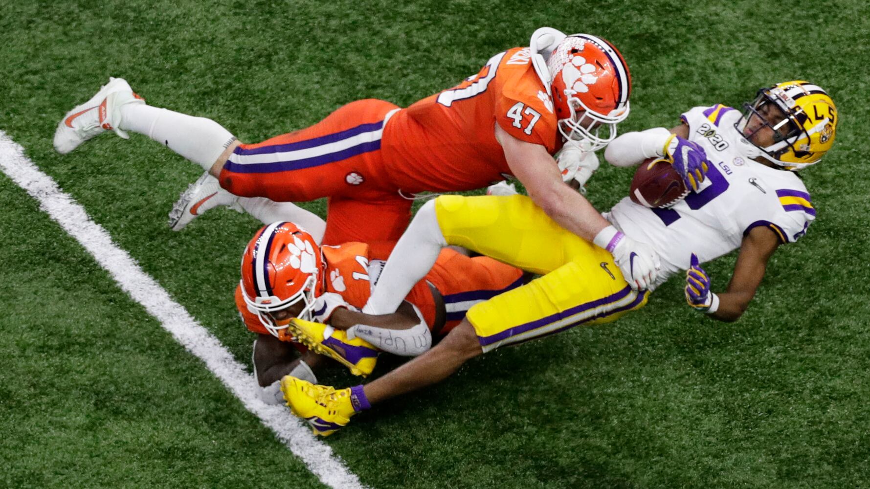 Photos: Clemson, LSU meet in national championship game