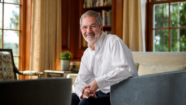 Berry College President Steve Briggs, who is retiring, will give his college's commencement address. (Brant Sanderlin/Berry College)