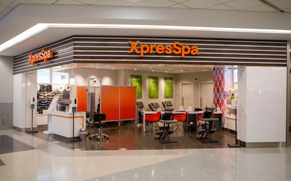 XpresSpa at Hartsfield-Jackson Atlanta International Airport on Monday, December 9, 2022. (Christina Matacotta for the AJC)