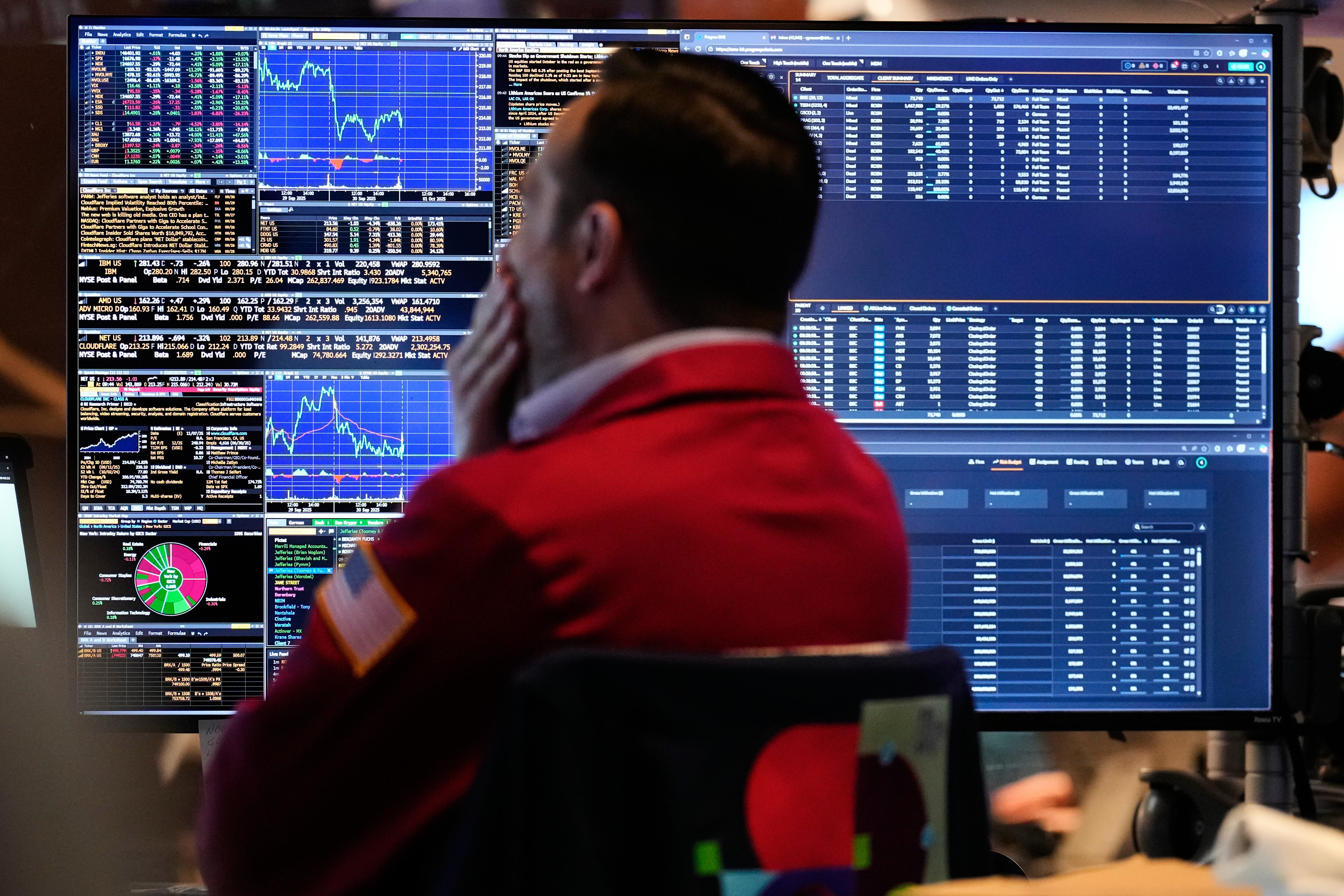Wall Street's calm shatters, and Dow drops 456 after Trump threatens more tariffs on China