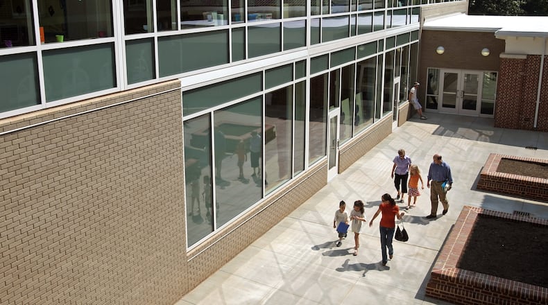 Springdale Park Elementary School is shown in this Atlanta Journal-Constitution file photo from Aug. 7, 2009. Photo by Jason Getz