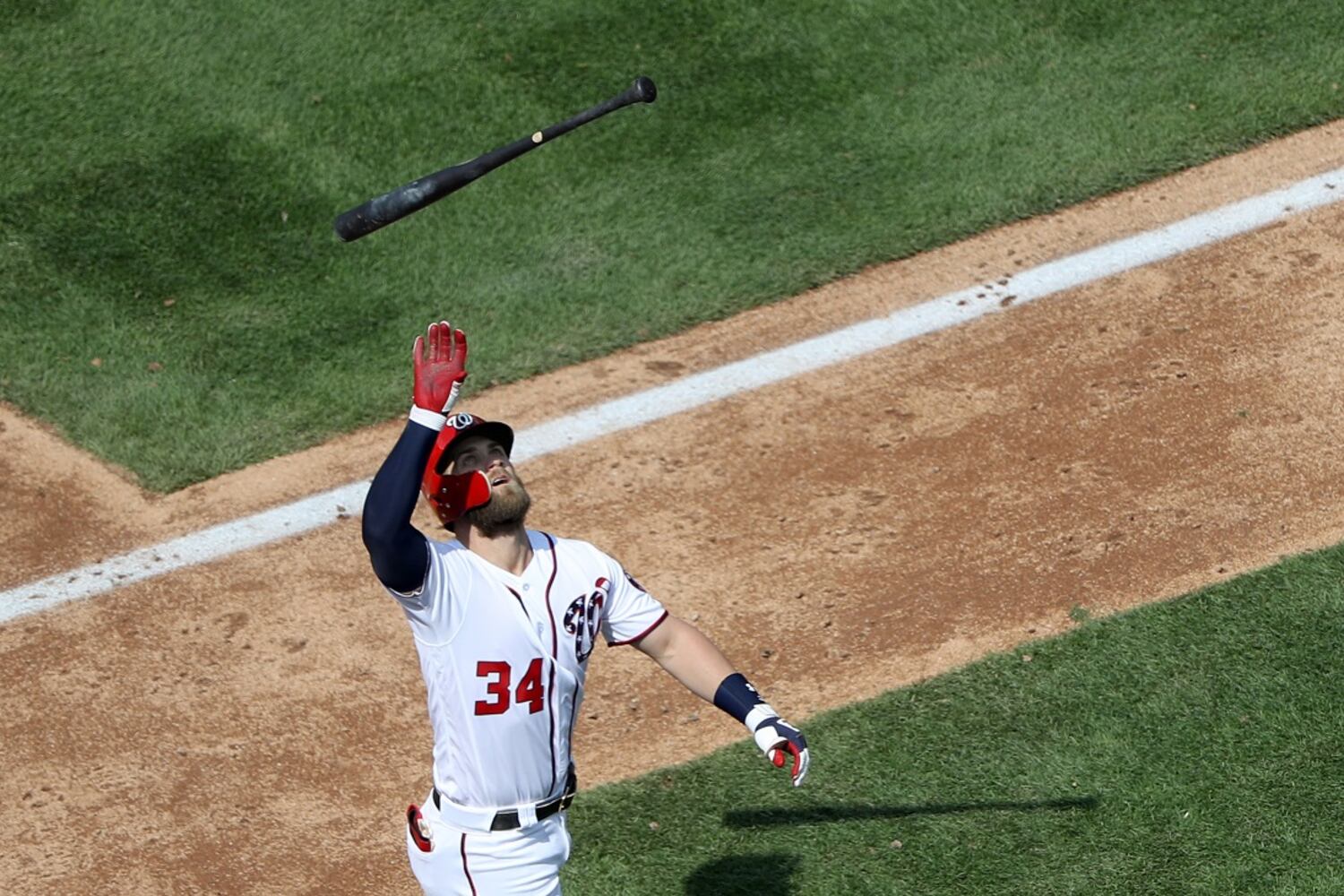 Photos: Braves seek a win over the Nationals