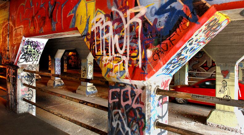 Many of the urban hipsters attracted by the neighborhood’s grittiness now have families, another transition in a long evolution. AJC FILE