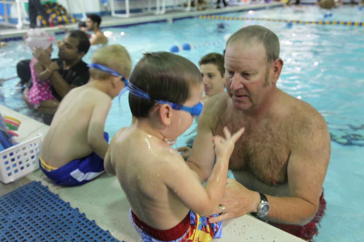World's Largest Swimming Lesson record attempt