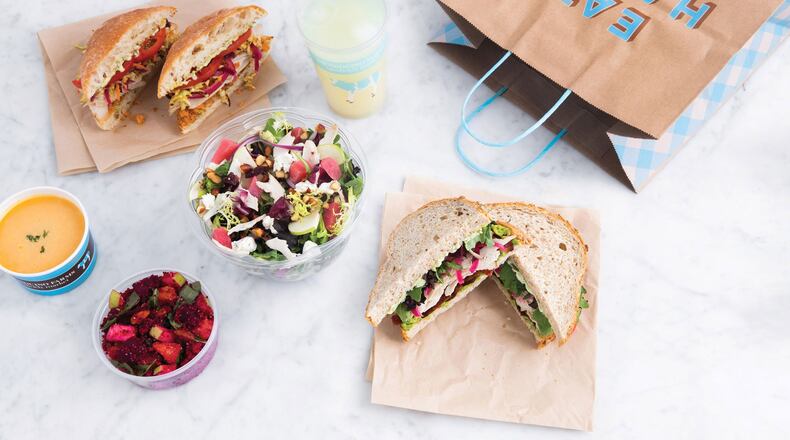 Food from the menu of Mendocino Farms. / Mendocino Farms Facebook page