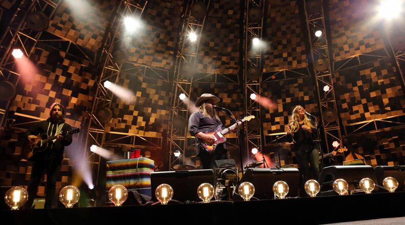 Chris Stapleton played the first of two sold-out shows Friday at Verizon Amphitheatre in Alpharetta. Photo: Robb Cohen Photography & Video
