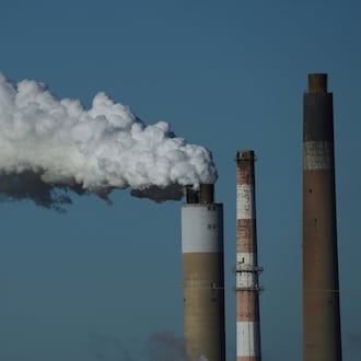 FILE - The Warrick Power Plant, a coal-powered generating station, operates April 8, 2025, in Newburgh, Ind. (AP Photo/Joshua A. Bickel, File)