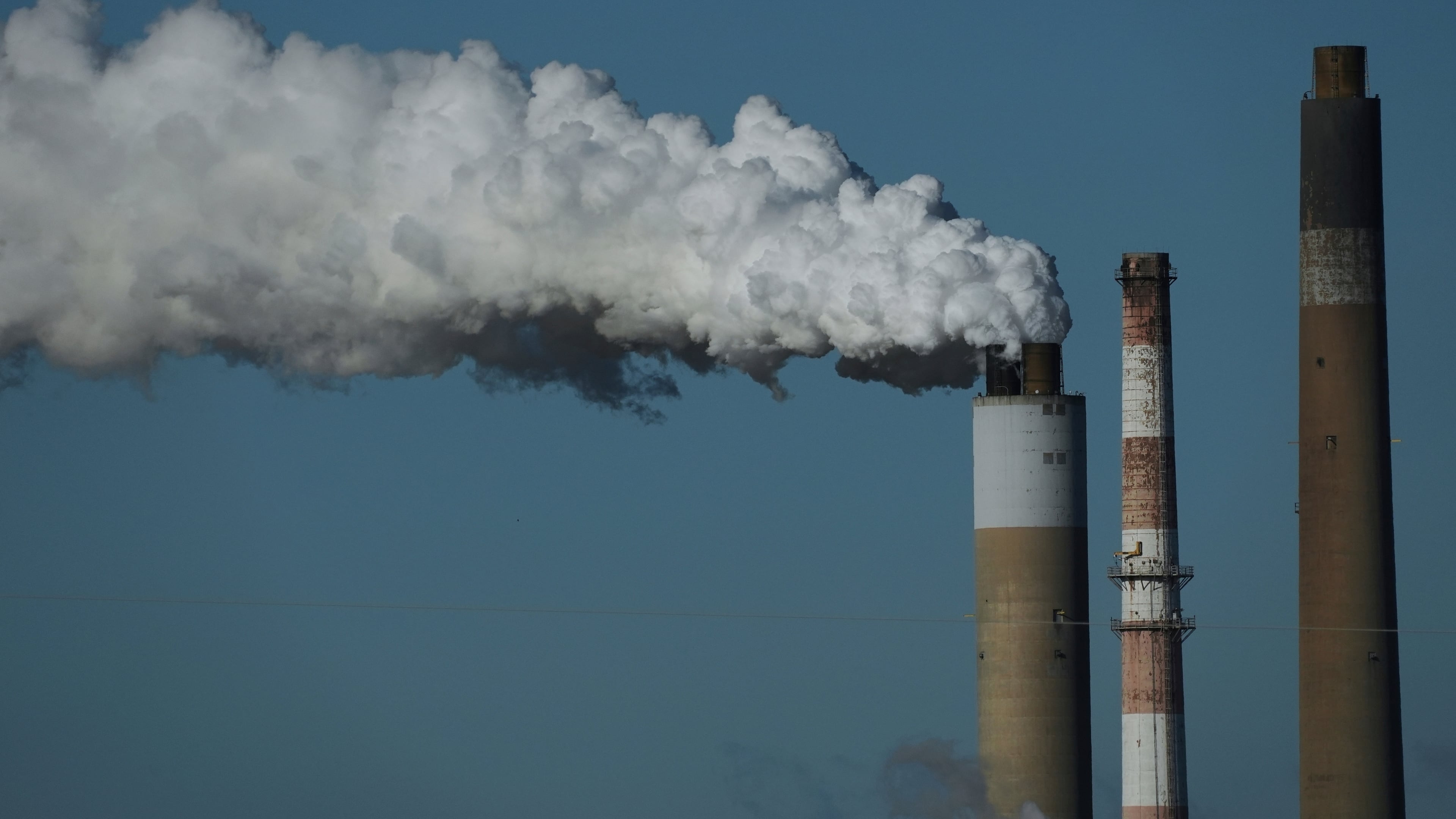 FILE - The Warrick Power Plant, a coal-powered generating station, operates April 8, 2025, in Newburgh, Ind. (AP Photo/Joshua A. Bickel, File)
