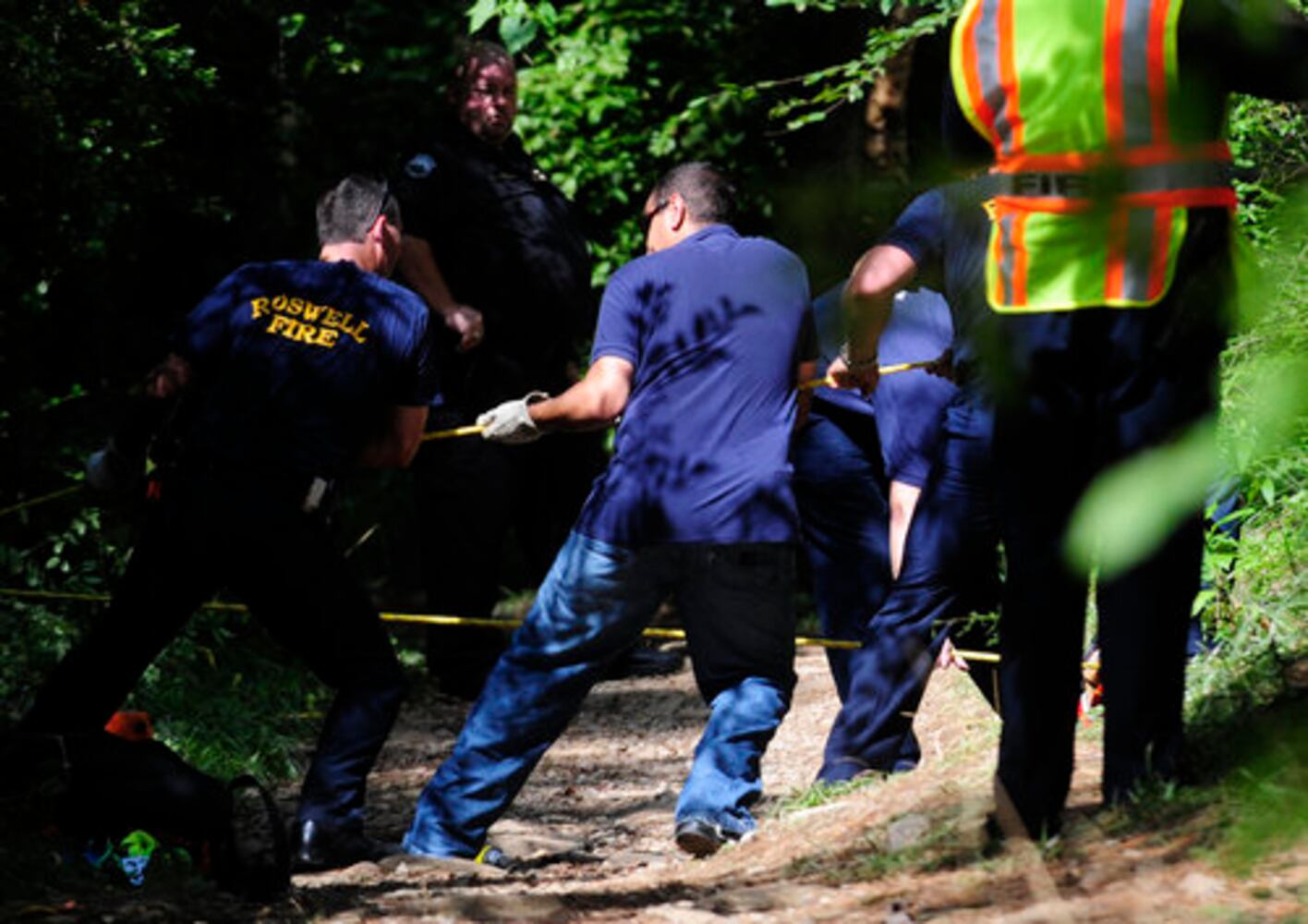 Man rescued from Roswell creek after fall
