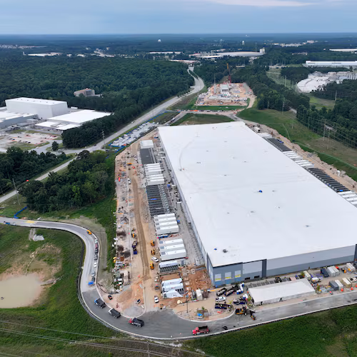 Data centers like this one in Covington can rival large malls in terms of square footage. (Hyosub Shin/AJC)