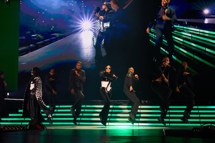 Brandy and Monica, pictured here during the Oct. 16 opening of The Boy Is Mine Tour in Cincinnati, stopped at Atlanta’s State Farm Arena on Friday, Oct. 31, 2025. They’ll return on Dec. 4. (Courtesy)