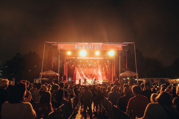Rival Entertainment put together Big Night Out for 99X featuring Cake at the Old Fourth Ward Skatepark on Sept. 28, 2024, just two days after Hurricane Helene flooded the grassy area. RIVAL ENTERTAINMENT