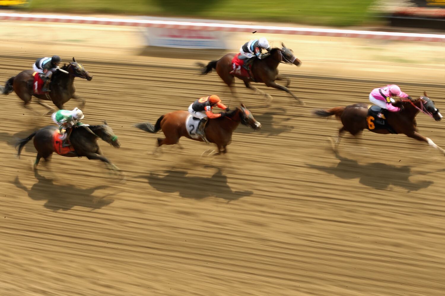 American Pharaoh wins 2015 Preakness Stakes