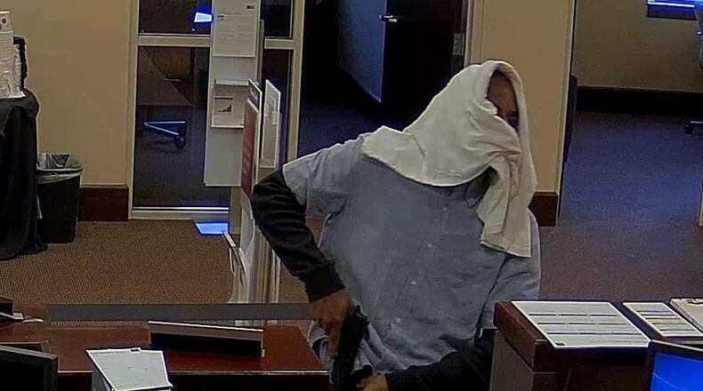 The Alpharetta Police Department and the Federal Bureau of Investigation are seeking a male suspect who attempted a bank robbery at the Wells Fargo Bank located at 5750 North Point Parkway on Oct. 3, 2016.