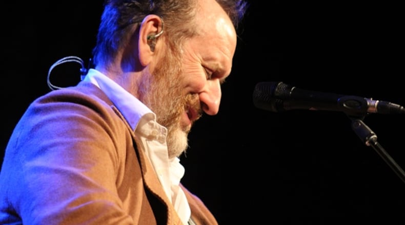 Hay, laughing at one of his own funny stories. Photo: Melissa Ruggieri/AJC