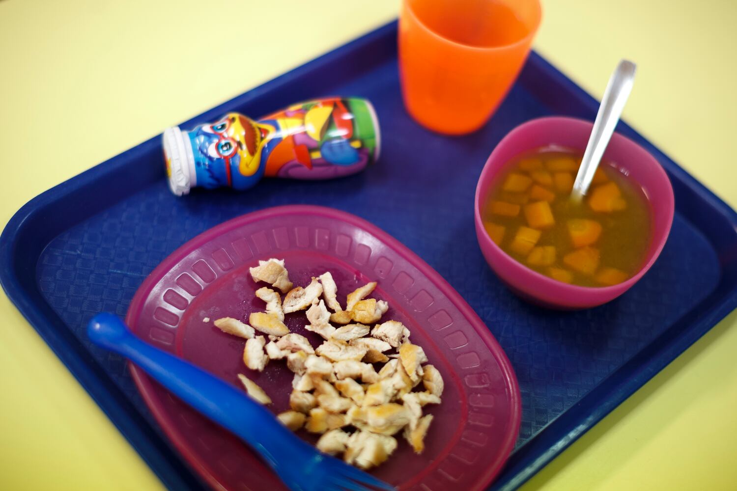 Lunchtime at schools in different countries