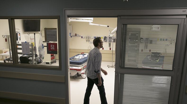 The emergency room is one of the most expensive possible places to be seen for an exam. Blue Cross is trying to deter its policyholders from going there if they don’t really need it. Photo by RALPH BARRERA/AMERICAN-STATESMAN