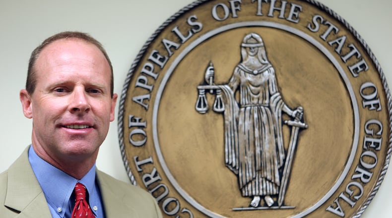 Judge Billy Ray, after Gov. Nathan Deal appointed him to the Georgia Court of Appeals in 2012. (VINO WONG / VWONG@AJC.COM)