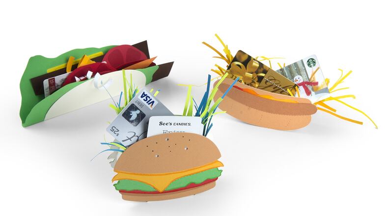Gift cards can make the perfect gift, and not just around a holiday. Though it may seem impersonal, you can always spice things up with how you present the card. (Mike McBride)