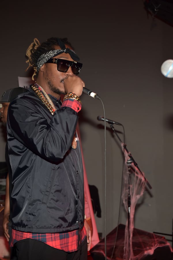 NORCROSS, GA - OCTOBER 28: Future attends his Monster Mixtape Release Party at Tree Sounds Studios on October 28, 2014 in Norcross, Georgia. (Photo by Moses Robinson/Getty Images for Jaiden Entertainment) NORCROSS, GA - OCTOBER 28: Future attends his Monster Mixtape Release Party at Tree Sounds Studios on October 28, 2014 in Norcross, Georgia. (Photo by Moses Robinson/Getty Images for Jaiden Entertainment)