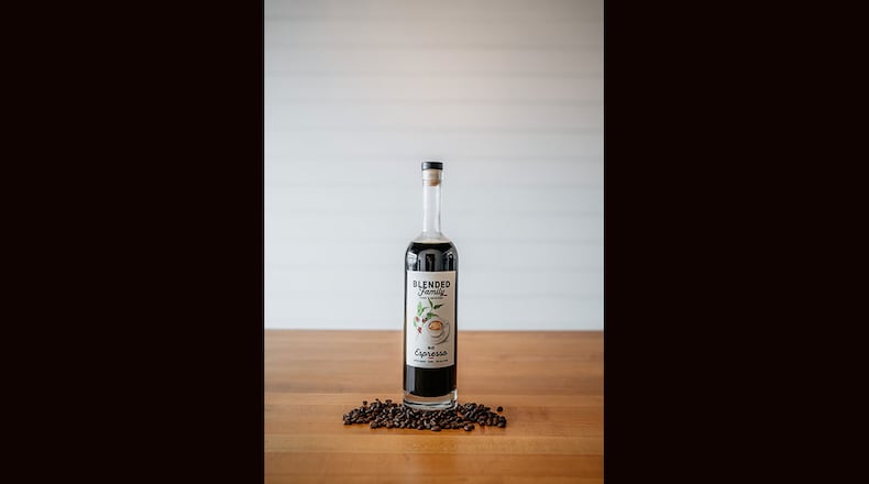 Blended Family Spirits new No. 11 Espresso Liqueur is made with fair trade Rwandan and Brazilian coffee beans fro land of a Thousand Hills Coffee roaster in Roswell. (Courtesy of the Cocktail Shaker)