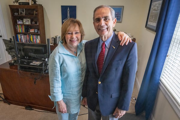 Lee and Mary Ellis will celebrate their 50th wedding anniversary next year. “We both have been willing to grow and learn. Neither one of us said, ‘Well, that is just the way I am. I am never going to change.’ You do have to learn to adapt," he said. (Steve Schaefer/steve.schaefer@ajc.com)