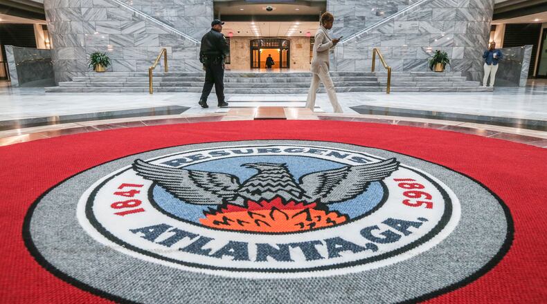 Atlanta City Hall. JOHN SPINK/JSPINK@AJC.COM