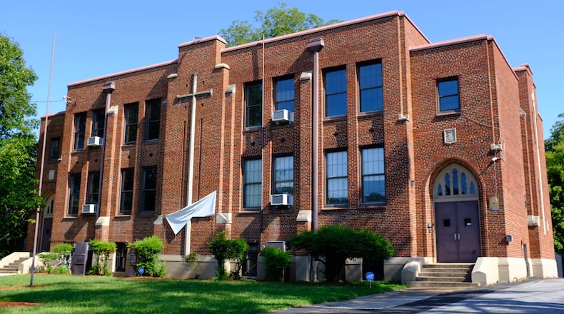 Harriet Tubman School of Science and Technology leased a building at 953 Ralph David Abernathy Blvd. VANESSA McCRAY/AJC