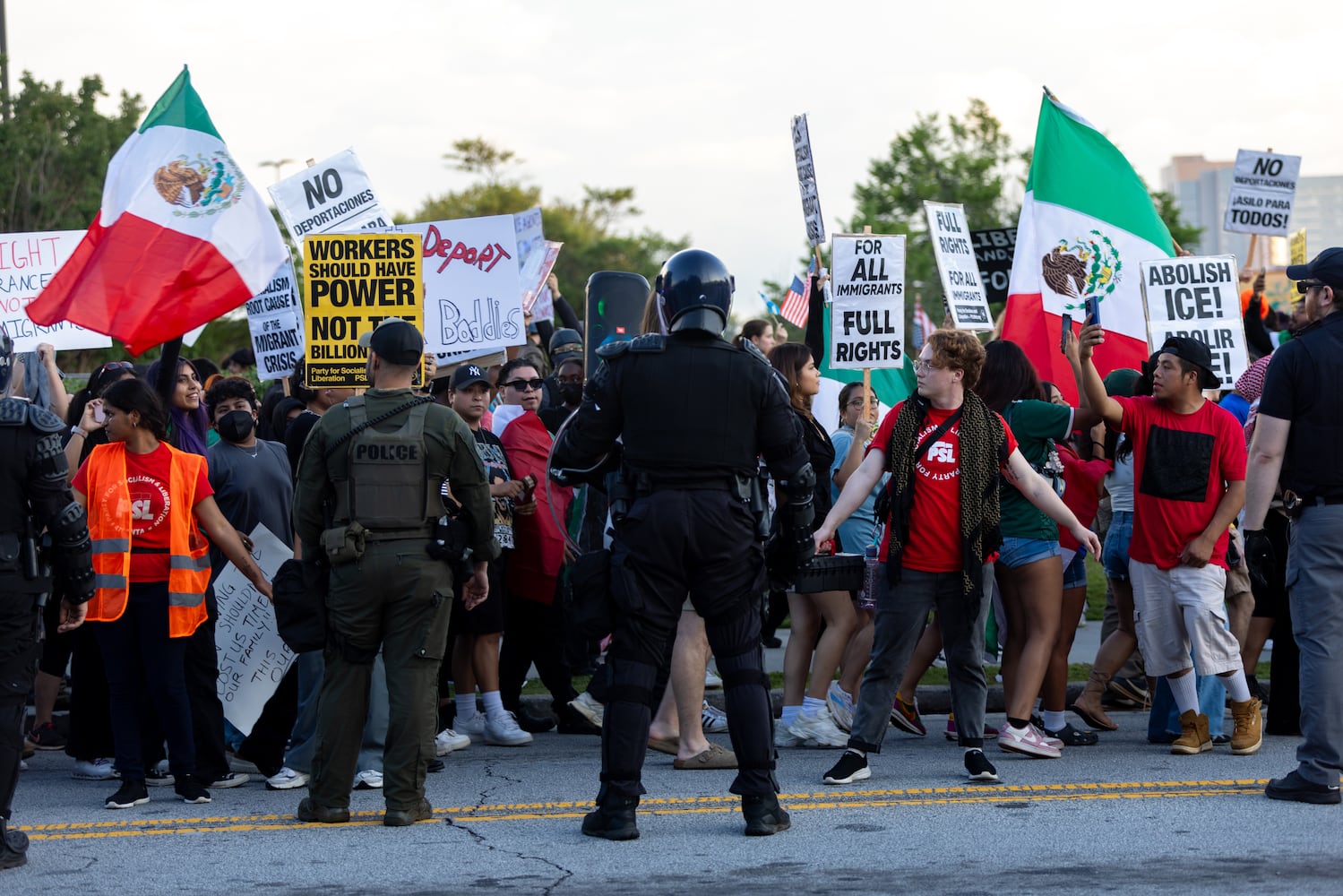 ICE protest photos

