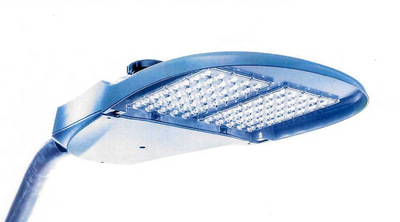 Alpharetta city staff is working with Georgia Power on a plan to convert 4,467 streetlights to LED technology (pictured) from high-pressure sodium. GEORGIA POWER