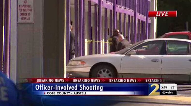 Cobb County police and the GBI investigated an officer-involved shooting in Austell.