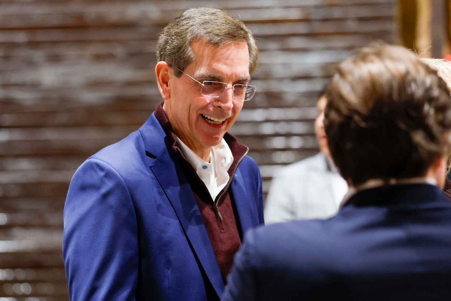 Secretary of State Brad Raffensperger is on hand to kick off the legislative session. (Miguel Martinez/AJC)