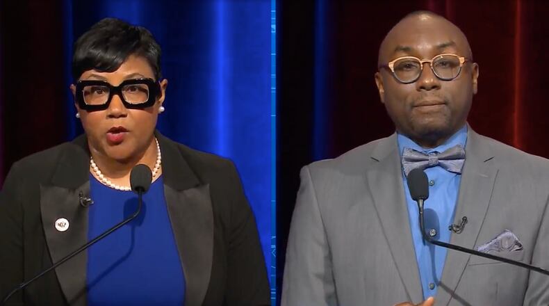 Commissioners Lorraine Cochran-Johnson and Larry Johnson are vying to be DeKalb County's next chief executive officer. The two face off in the June 18 runoff and debated each another for a second time on Sunday at a debate hosted by the Atlanta Press Club.