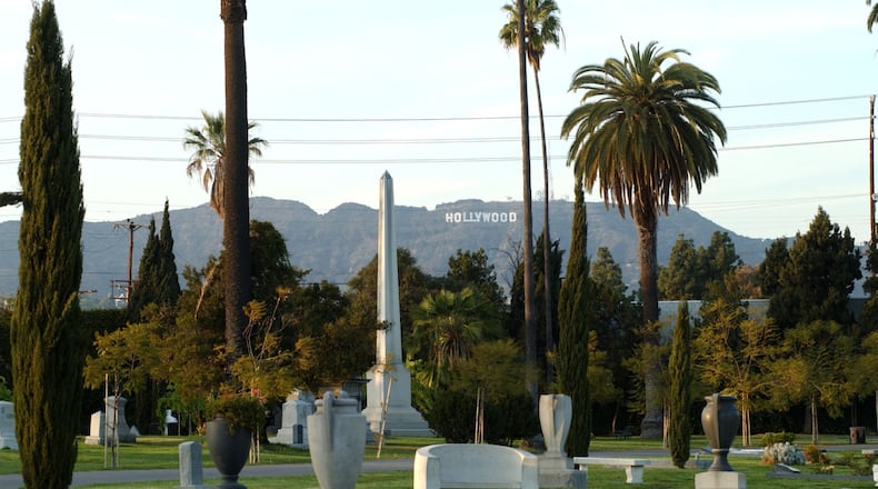 A marker near the graves of 37 Confederate veterans was removed from Hollywood Forever Cemetery. Photo: David McNew/Getty Images