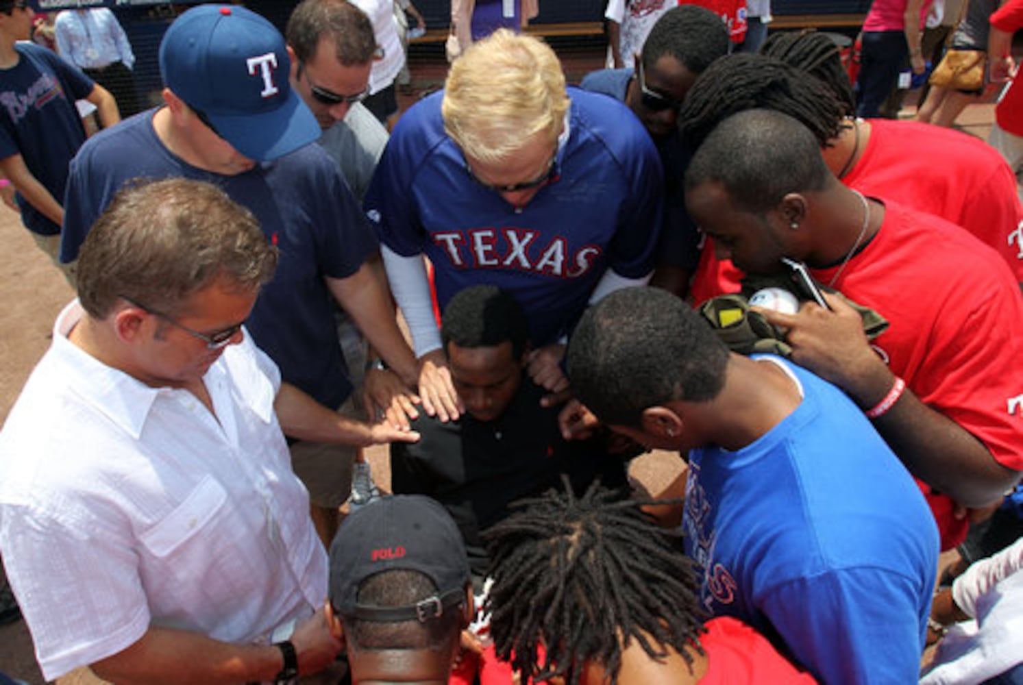Johnathan Taylor meets the Rangers