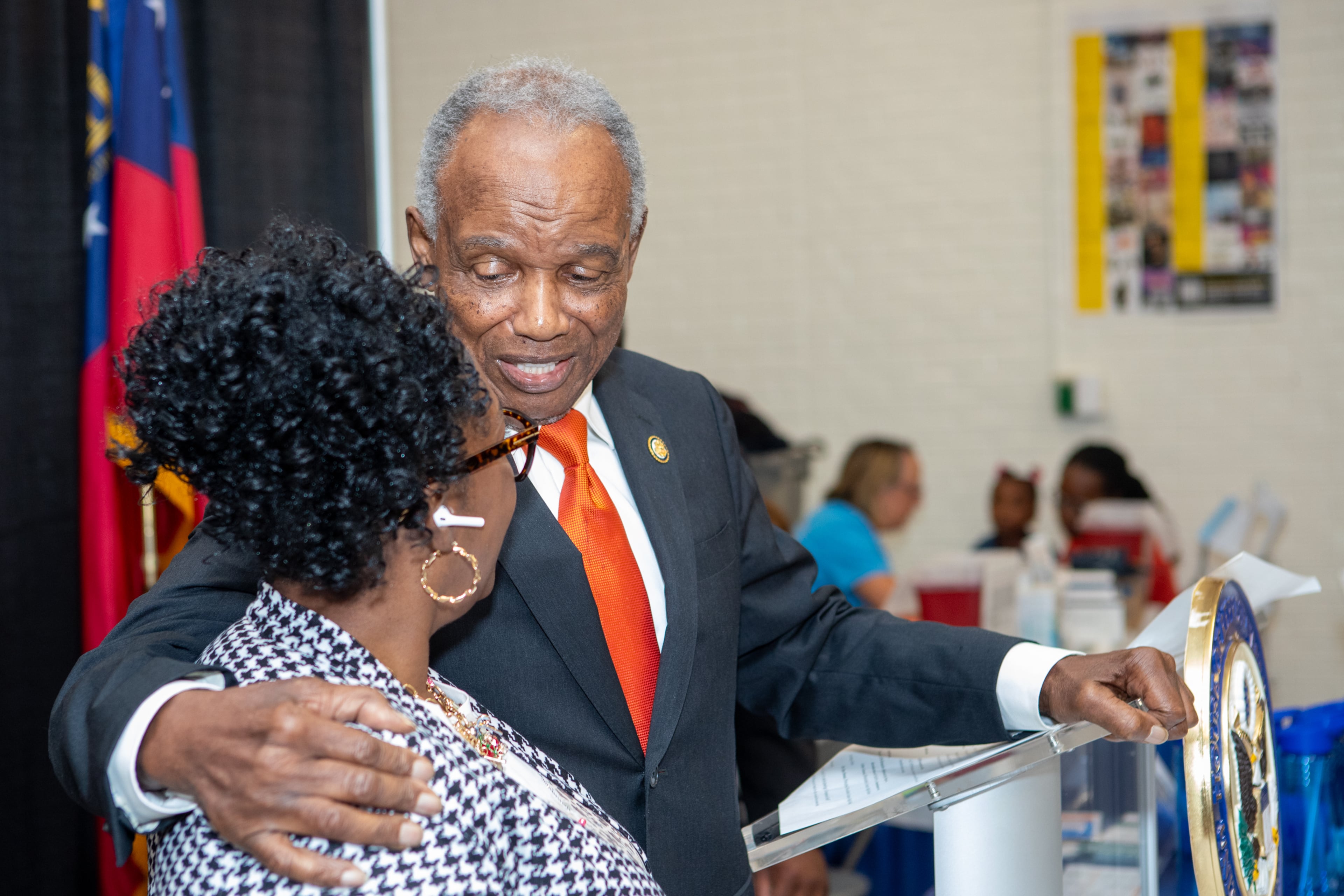 U.S. Rep. David Scott, D-Atlanta, hosted a health fair in Conyers last month.