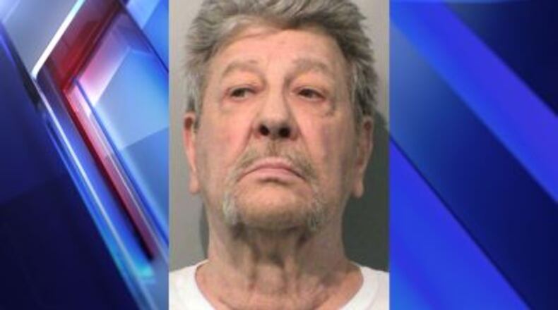 Roger Washburn was arrested after the Friday night argument.