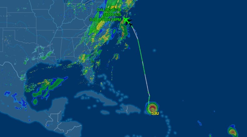 Courtesy of FlightAware (flightaware.com)