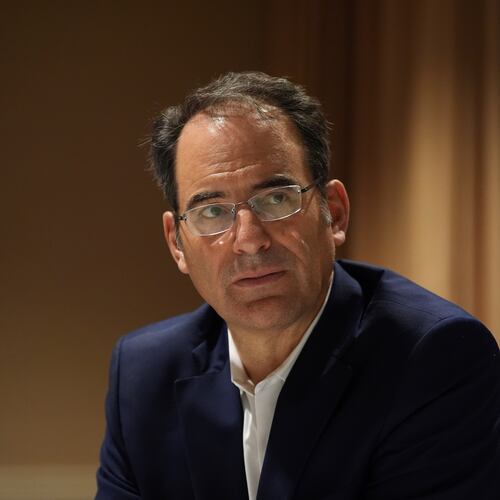 FILE - Colorado Attorney General Phil Weiser pauses during an interview with The Associated Press, Nov. 21, 2024, in Philadelphia. (AP Photo/Matt Slocum, File)