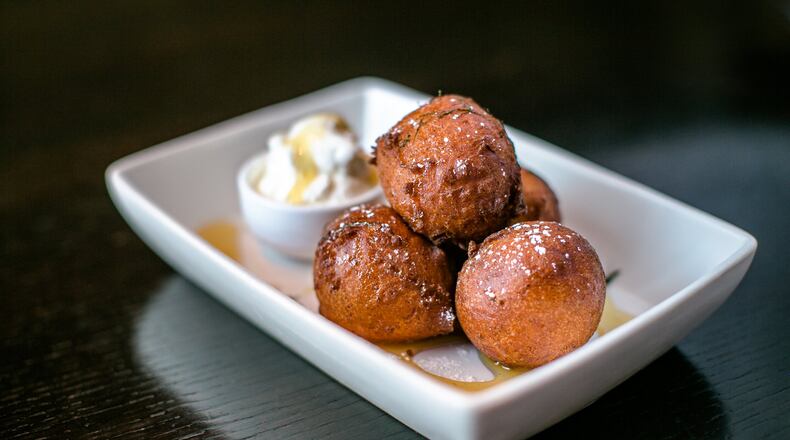 The bombolini at Il Giallo Osteria and Bar.
